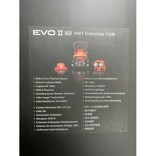 Квадрокоптер Autel Robotics EVO II Dual 640T (Thermal) Enterprise в самой максимальной топовой комплектации в Миассе