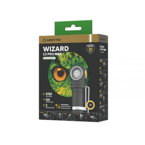 Мультифонарь Armytek Wizard C2 Pro Max Magnet USB (теплый свет) в Миассе